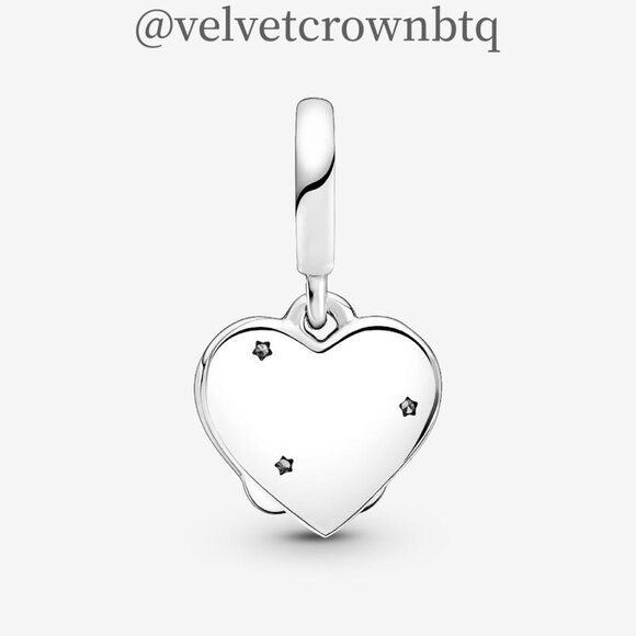 Pandora Cats & Hearts Dangle Charm - Picture 4 of 6